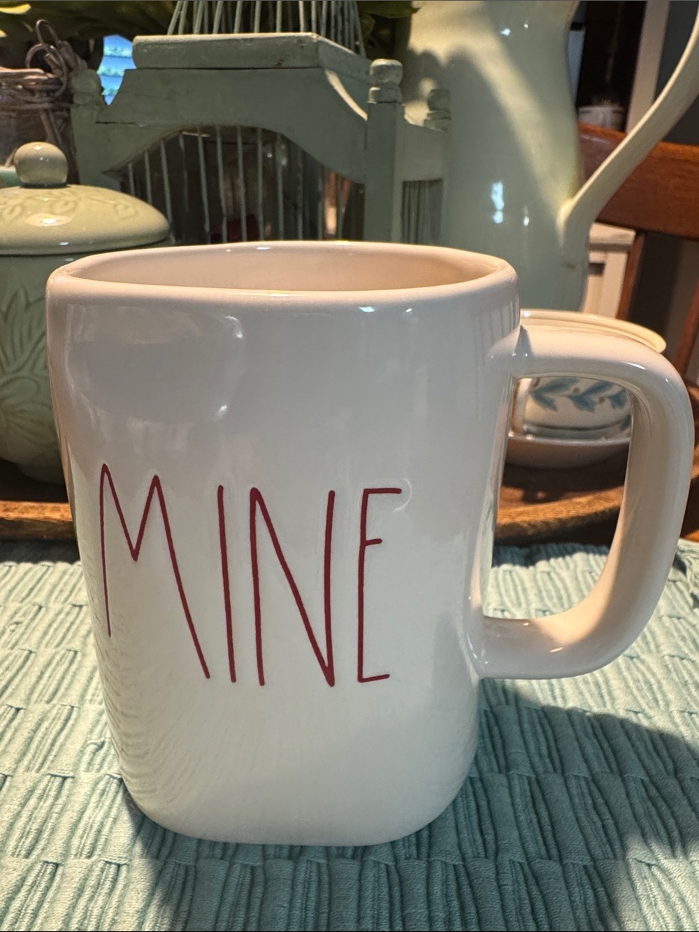 Rae Dunn MINE Mug